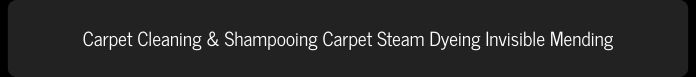 Carpet Cleaning
